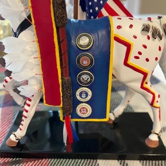 The Trail of Painted Ponies “Trail of Honor” Military Horse